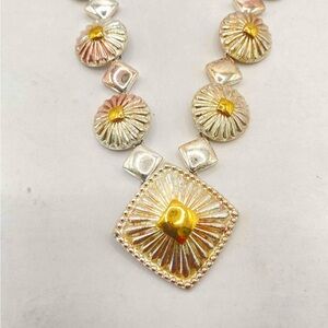 Vintage Avon Silver & Goldtone Choker